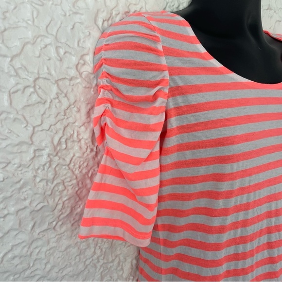 Lilly Pulitzer Women’s Kayley Dress in Sunrise Orange Boat Party Stripe Medium - Picture 4 of 10